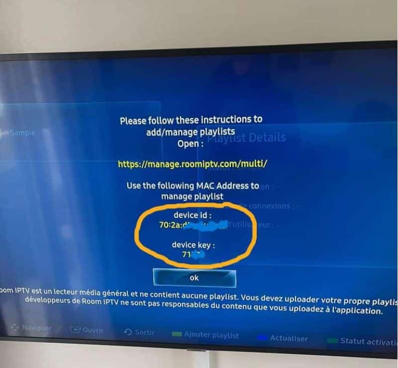 installation et configuration room iptv